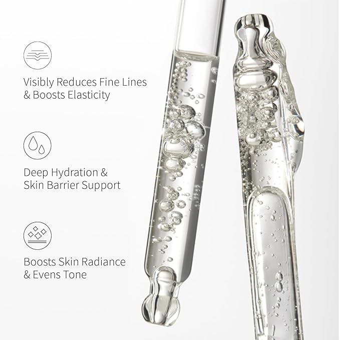 Anti Aging Peptide Serum – Collagen, NAD+, Niacinamide & Hyaluronic Acid | Lifting & Skin Renewal Without Microneedling | Wrinkle Repair, Firming & Brightening | Fragrance-Free