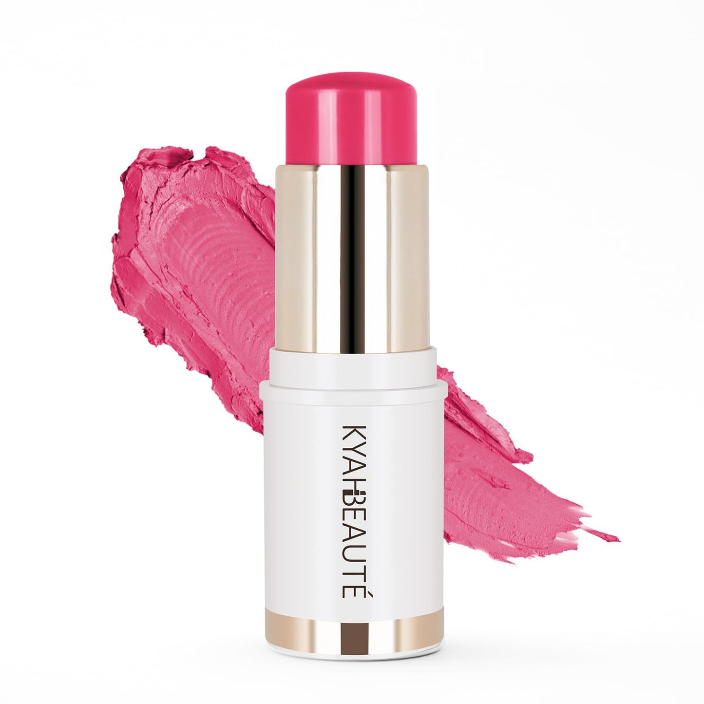 Blush Stick, Cream Blush for Cheeks and Lip Tint, Dewy Finish, Buildable & Blendable Color, Lightweight & Long-Lasting Formula | Cool Pink, 0.53fl.Oz