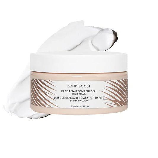 BONDIBOOST Rapid Repair Bond Builder + Hair Mask for Damaged Hair [8.45 fl oz], Deep Conditioning Treatment + Restores Strength & Shine