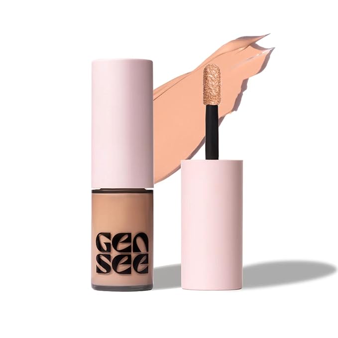 Gen See Mixed Media Matte Liquid Eyeshadow, Linen – Weightless Long Lasting Matte Eye Color, High Pigment Multi-Use Makeup for Eyes Cheeks Lips, Vegan Cruelty-Free, Made in Italy