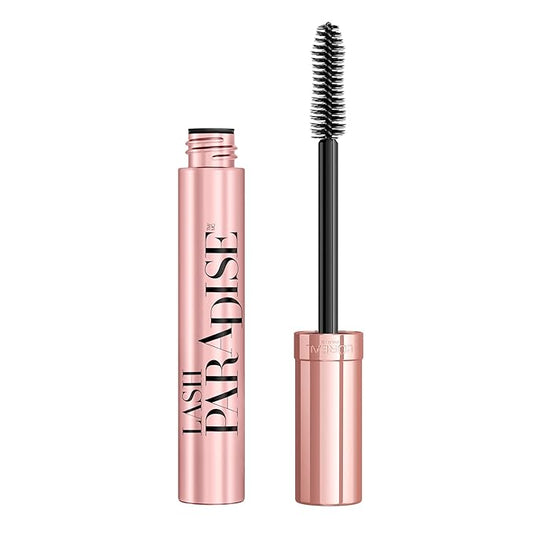 L'Oreal Paris Makeup Voluminous Lash Paradise Mascara, Voluptuous Volume, Intense Length, Feathery Soft Full Lashes, No Flaking, No Smudging, No Clumping, Black, 0.28 Fl Oz (Pack of 1)