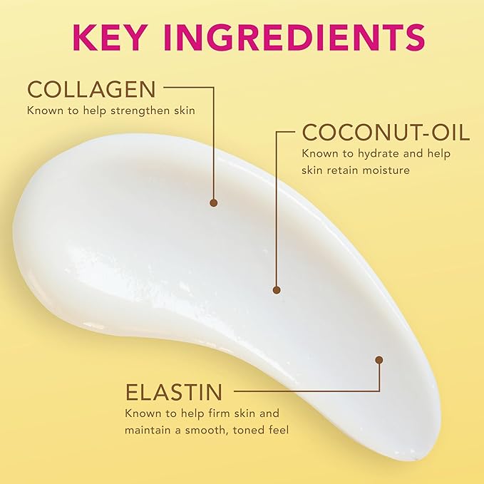 Jergens Natural Glow +Firming Self Tanner Body Lotion, Fair to Medium Skin Tone, Sunless Tanning Moisturizer with Collagen and Elastin. Helps to Visibly Reduce Cellulite, 7.5 Fl Oz