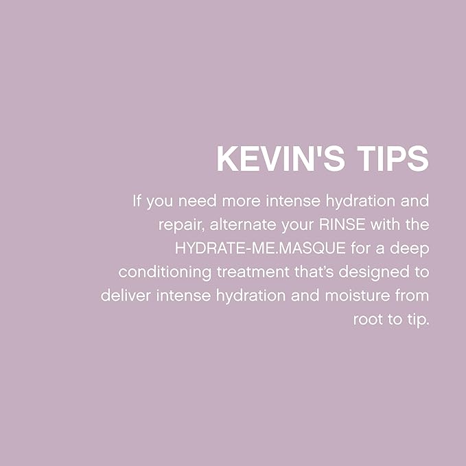 KEVIN.MURPHY HYDRATE-ME.MASQUE - Hair Masque for Damaged Hair - For Normal to Dry Hair - Hair Repair Formula - With Baobab Seed Oil & Rose Hip - Sulphate Free Hair Care - 200 mL / 6.7 fl oz