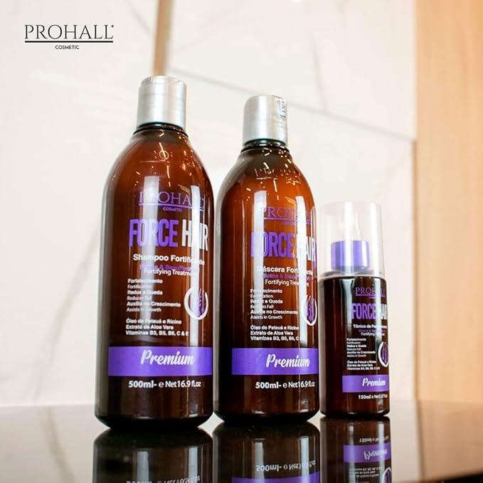 Prohall Cosmetic Force Hair Mask for Dry Damaged hair & Growth - Hair masks to Prevent Breakage & Thinning Hair, Hair Growth Products for Women and men, Natural Hair Mask (16.9 fl.oz)