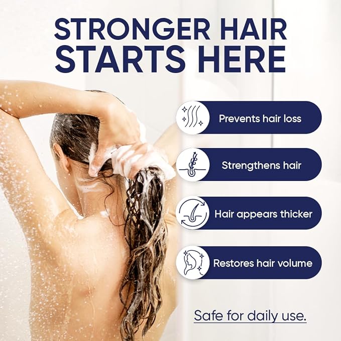 Moerie Ultimate Hair Growth Shampoo – For Longer, Thicker, Fuller Hair - Vegan Friendly Volumizing Hair Products – Paraben & Silicone Free – All Hair Types – Reverse Hair Loss – 8.45 fl oz, Triple Set