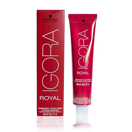 Schwarzkopf Professional Igora Royal Permanent Color Creme, 4-63, Medium Brown Chocolate Matt, 60 Gram