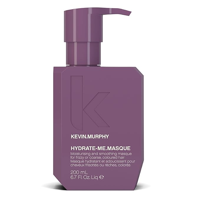 KEVIN.MURPHY HYDRATE-ME.MASQUE - Hair Masque for Damaged Hair - For Normal to Dry Hair - Hair Repair Formula - With Baobab Seed Oil & Rose Hip - Sulphate Free Hair Care - 200 mL / 6.7 fl oz