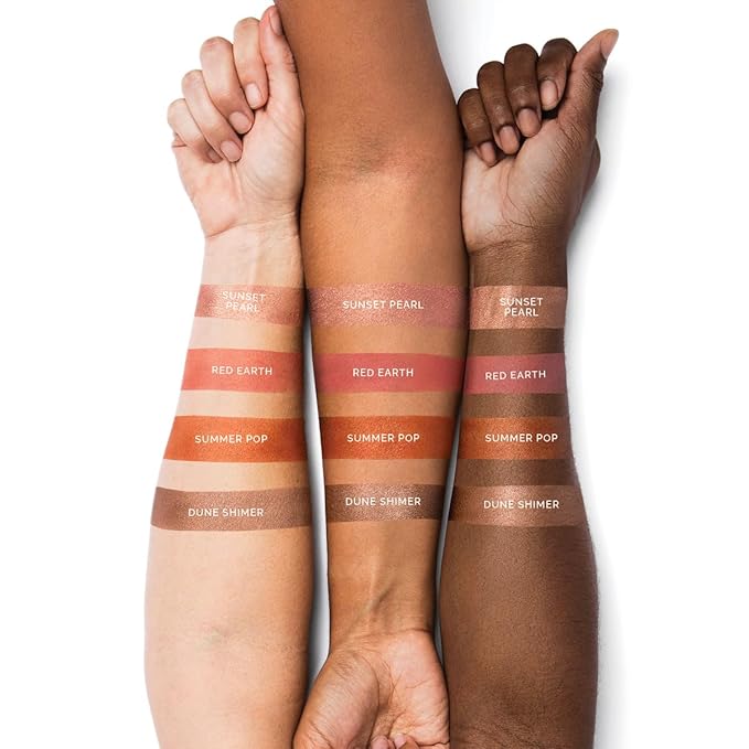 OFIR Quadratic Eyeshadow Palette | Intensely Pigmented and Non-Creasing | Matte & Shimmer Shades | Eye Shadow Palette Makeup with Mirror, Compact for Travel, 4.4g | Orange Caves – Warm Rustic Tones