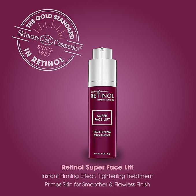 LIVAURA Retinol Super Face Lift - Visibly firms and tightens for a lifted, younger look. Infused with Retinol, Vitamins C & E, this firming blend is a beauty “quick-fix”