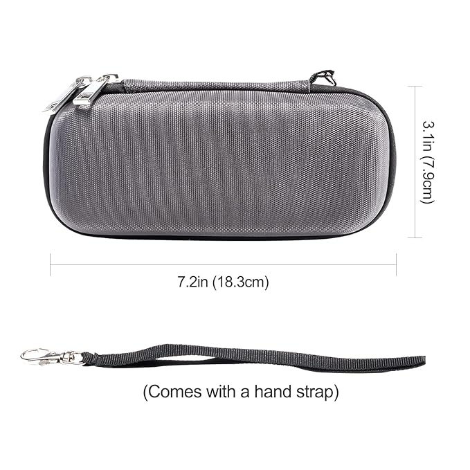 ProCase Hard Travel Carrying Case for Hybrid Electric Trimmer and Shaver, Portable Hybrid Razor Organizer Storage Bag Fit QP2630 QP2620 QP2530 QP2520 and Accessories -Carbon
