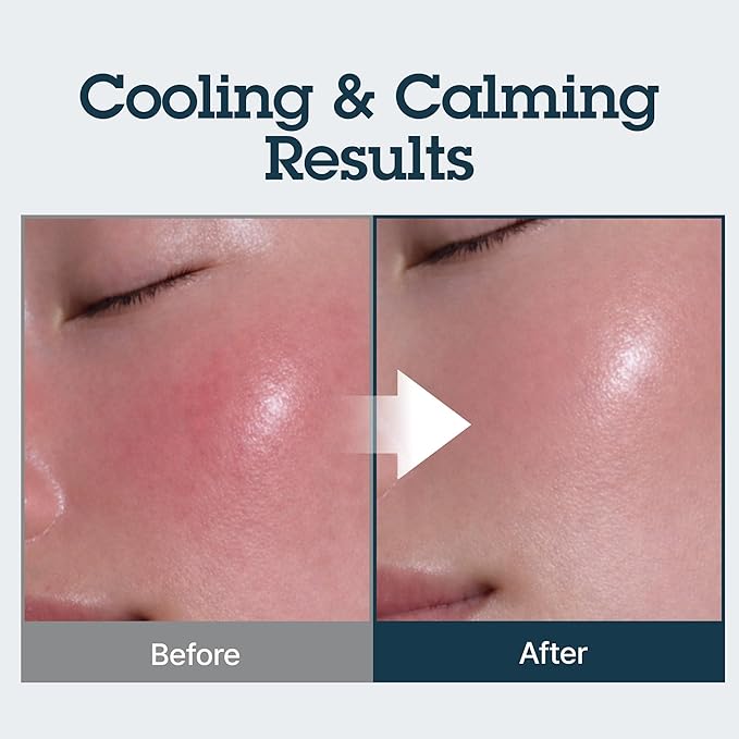 BLITHE Pressed Serum Crystal Iceplant Face Moisturizing Gel - Kbeauty Best Skin Cream for Dry Skin, Korean Serum for Combination Skin & Redness Relief, Face Moisturizer for Dry Skin Cream 1.68 Oz