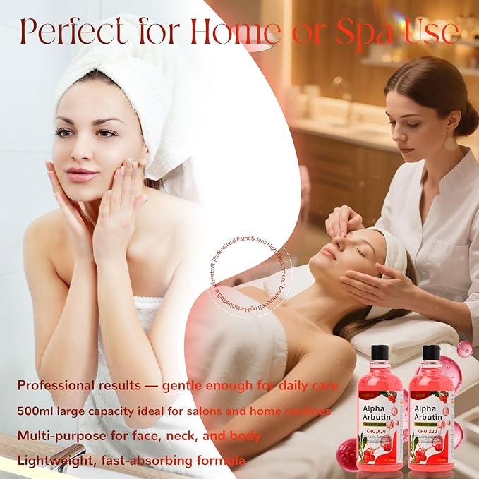 Dr. Meinaier Alpha Arbutin Serum | Daily Face & Body Hydration for Smooth, Healthy-Looking Skin (Alpha ArbutinX2)