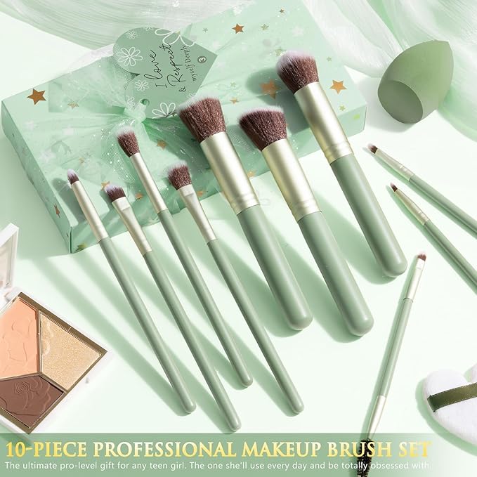 Teen Girl Gifts Trendy Stuff, 10 Positive Affirmation Cards & Empowering Challenges to Unlock 10 Wrapped Makeup Gift Set Motivational Birthday Easter Egg Stuffers Gift Basket for Tween & Teenage Girls