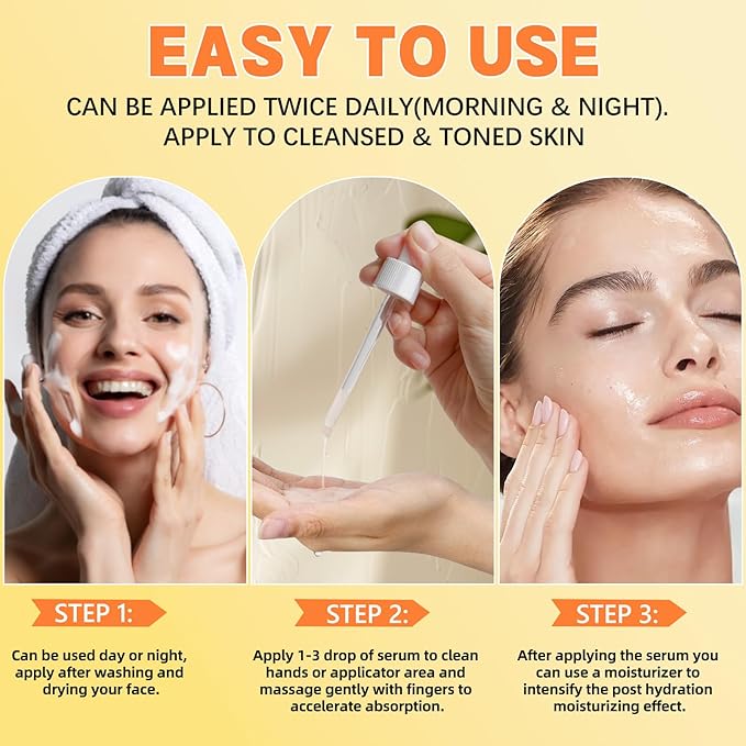 Pure 4% Niacinamide Serum for Acne Treatment for Face & Dark Spots | Brightening Face Serum with 1.5% Vitamin C | 1% Hyaluronic Acid | 1% Ceramide T5 | Made in China (4 fl.oz/120ml) Travel Pack Size