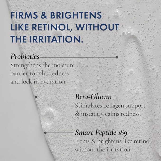 Glowbiotics Probiotic Revitalizing Cleanser - Anti-Aging Face Wash with Peptides - 5 oz - Hydrating Gel for Hormonal, Dry & Mature Skin