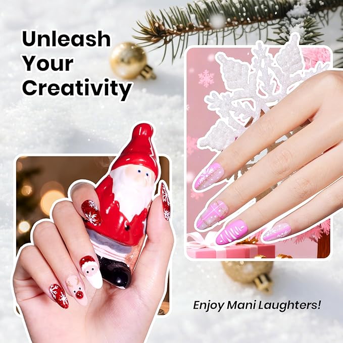 Beetles Gel Nail Polish Set – Spectrum Red Green Glitter Gel Polish, 36 Colors Soak Off UV LED Long Lasting Nail Gel Kit for Manicure Gifts for Women