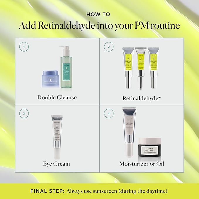 Naturium Retinaldehyde Cream Serum 0.15%, Advanced Anti-Aging & Smoothing Potent Face & Skin Care, 1.7 oz