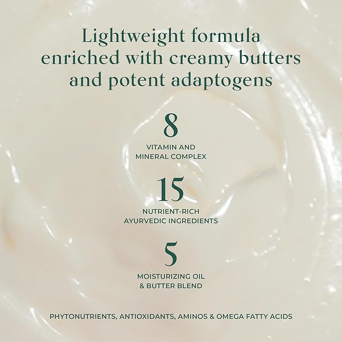 SHAZ & KIKS Nourishing Naram Conditioner | Weightless Whipped Conditioner to Repair Damage and Reduce Frizz | Visibly Softens and Protects Hair | Ashwagandha & Kokum Butter | Vegan, Color-Safe | 90ml