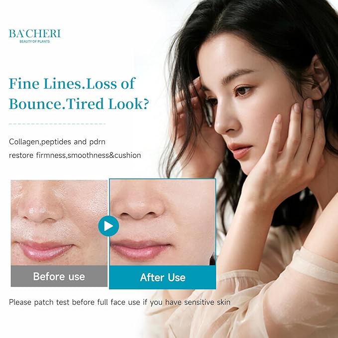 Collagen Peptide Anti-Aging Serum with PDRN – Triple Collagen, Peptide Complex & Botanical Extracts for Firming, Hydration & Skin Barrier Repair – Ampoule Serum Set 1.5ml x 30