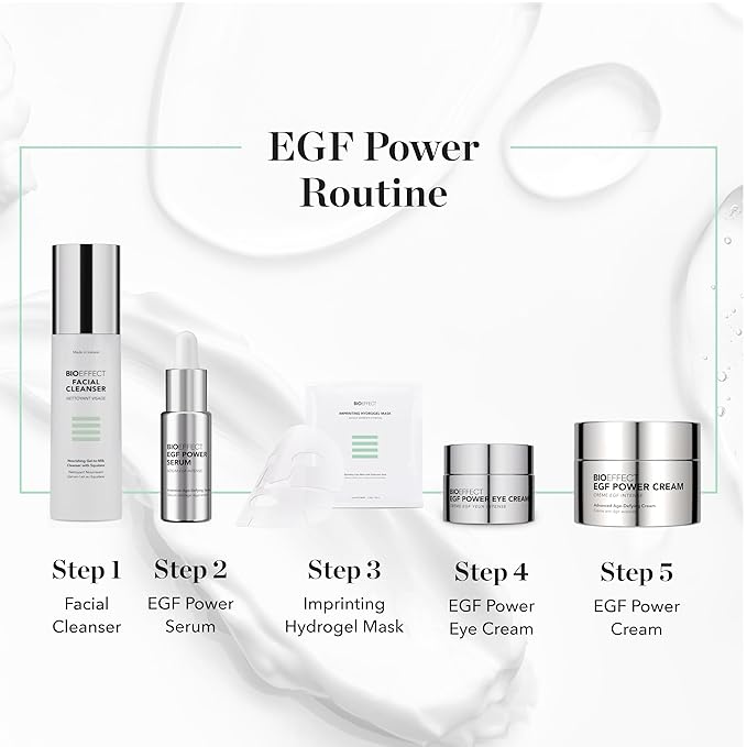 BIOEFFECT EGF Power Cream | Advanced Age-Defying Face & Neck Cream with Epidermal Growth Factor + Hyaluronic Acid + Niacinamide for Wrinkles & Age Spots | 50 mL / 1.69 oz