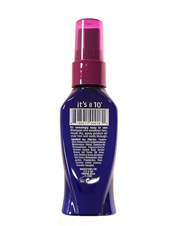 it's a 10 Haircare Miracle Leave-In product, 2 oz (Pack of 3)