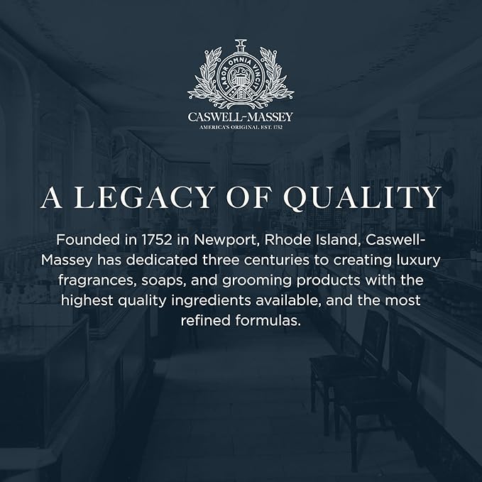 Caswell-Massey Almond Natural Bar Soap Gift Set - Moisturizing Triple-Milled Body Soap for Men & Women - Plant-Based with Essential Oils for Soft Skin, Cruelty-Free, USA Made, 12 Bars x 5.8 oz