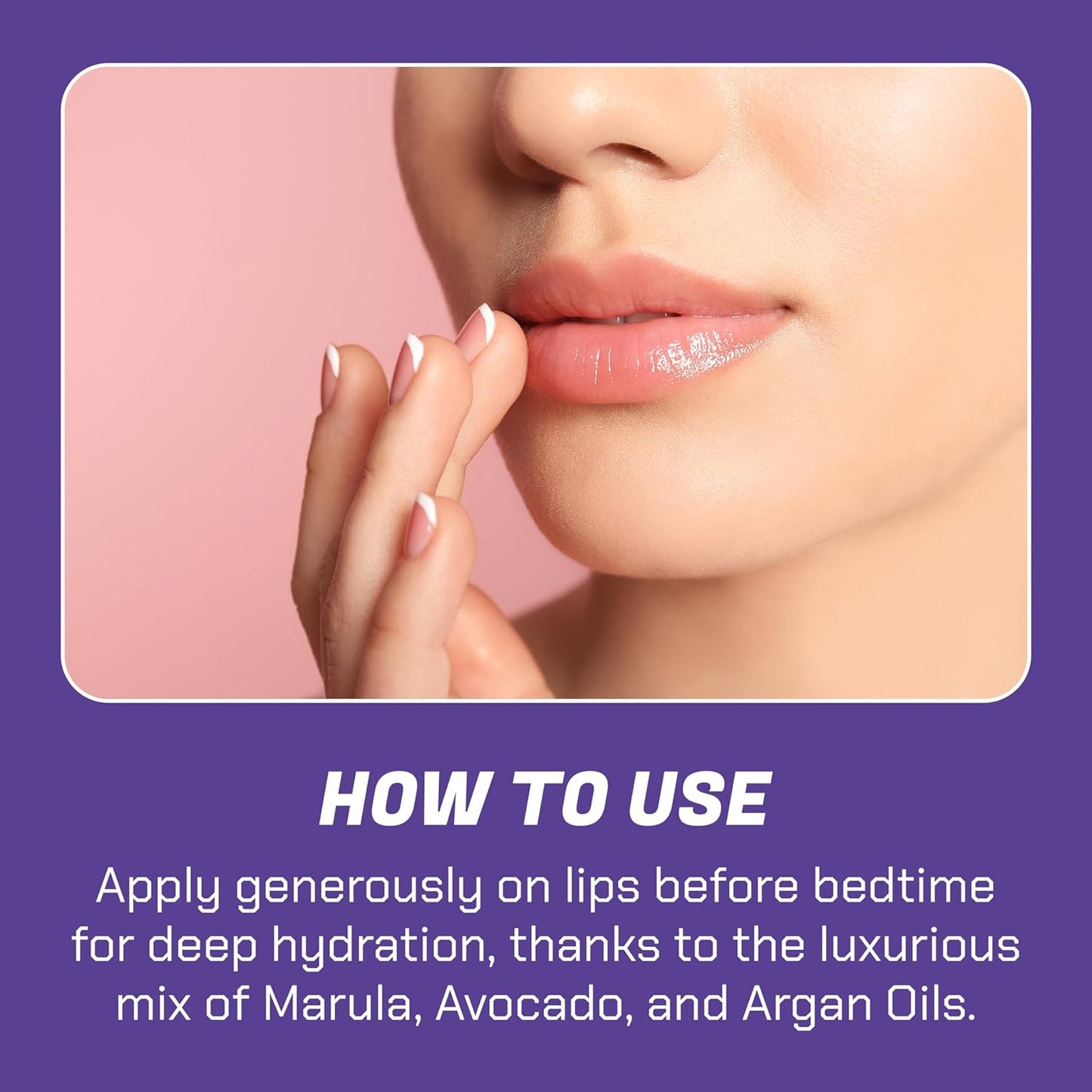 Sweet Dreams Sleeping Lip Mask - Overnight Lip Mask - Organic Lip Balm & Moisturizer - Hydration - Rich in Antioxidants - Paraben & Sulfate Free - Travel Size - For Men & Women - 0.7 oz