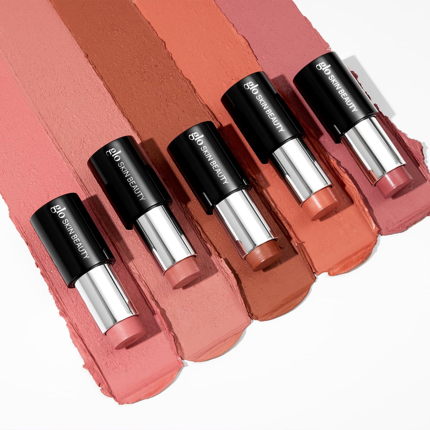 Glo Skin Beauty Cream Blush Stick (Desire) | 3-in-1 Multitasking Long-Wear Cheek, Lips + Lids Stick | Packed with Skincare Benefits