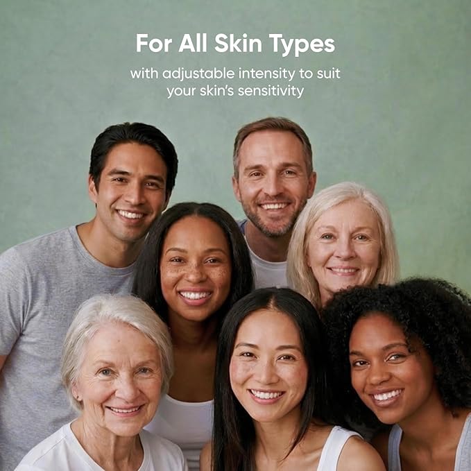 Nanoleaf FDA-Cleared LED Light Therapy Face Mask with 7 Treatment Modes - Professional Red & Blue Light with NIR Facial Device for Anti-Aging - 432 LEDs, Rechargeable