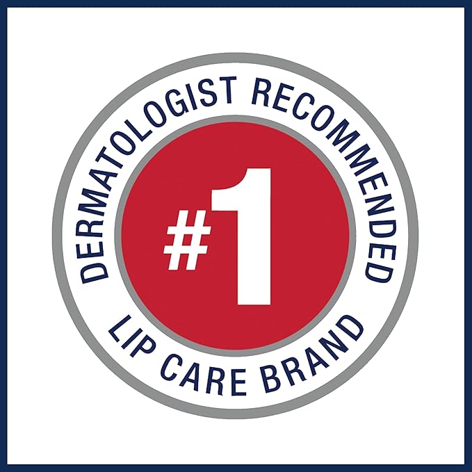 Aquaphor Lip Repair Stick with Jojoba Oil and Shea Butter, Moisturizing Lip Balms, Fragrance Free and Paraben Free, Holiday Gifts for Self Care, 0.17 Oz Stick, Pack of 4