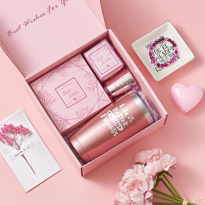 Birthday Gifts for Women, Best Friend, Sister, Bestie, BFF - Friendship Gifts for Women, Unique Mothers Day, Galentines Day, Christmas Gift ideas for Her Friends Female, Sister Gifts from Sister