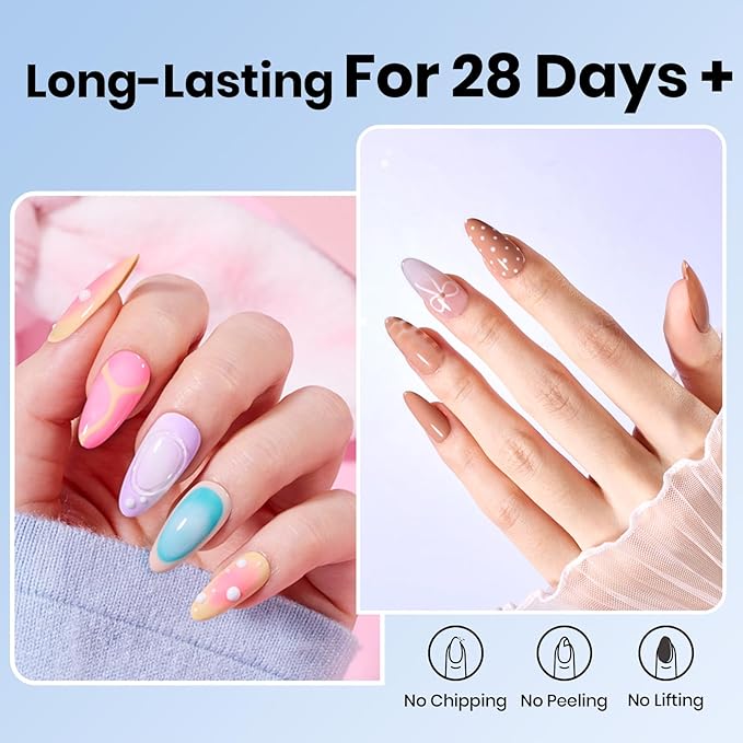 Beetles Gel Top Coat, Matte Top and Base Coat Set, 3 Pcs 10ml Glossy Matte No Wipe Long Lasting Basic Combination Soak Off LED Nail Lamp Art DIY Design Gifts for Women