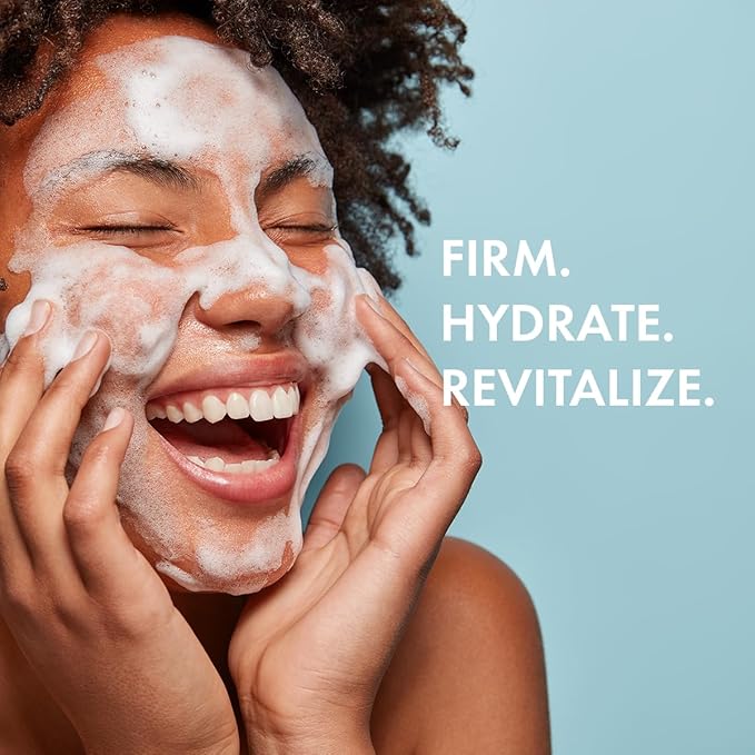 Glowbiotics Probiotic Revitalizing Cleanser - Anti-Aging Face Wash with Peptides - 5 oz - Hydrating Gel for Hormonal, Dry & Mature Skin