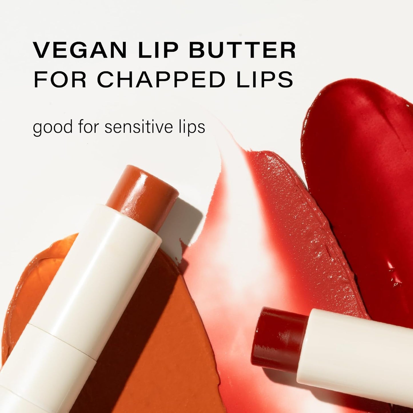 Melixir Vegan Lip Butter (12 Colors), Hydrating Tinted Lip Balm Stick, Bee-Free, Petrolatum-Free, Plant-Based, Moisturizes Dry & Chapped Lips With Shea Butter, Sheer, Natural Finish - #05 Dewy Rose