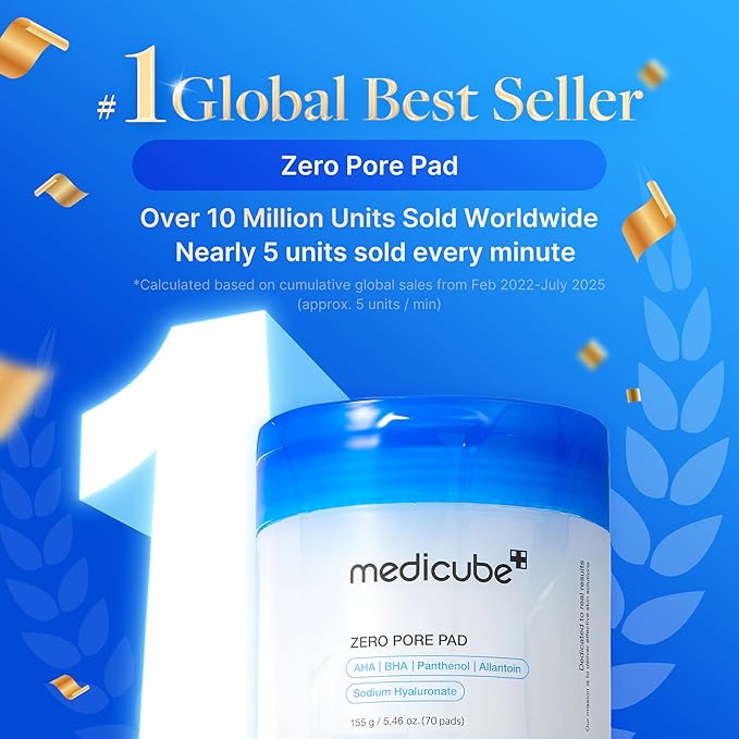 medicube Korean Viral Duo for Glass Glow Skin: Zero Pore Pads 2.0 and Collagen Overnight Wrapping Peel Off Facial Mask Pack and Jelly Brush, Valentines Day Gifts for Her, Skin Care Set