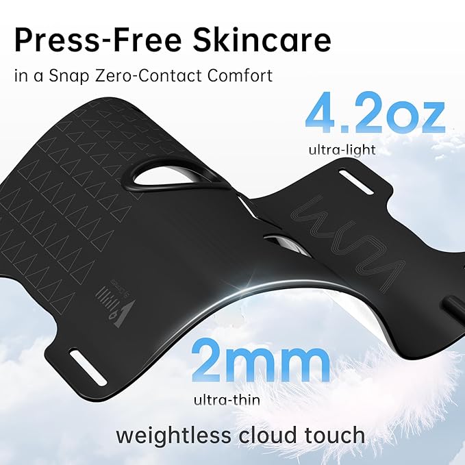 Red Light Therapy Mask: 292 LEDs High Energy Professional Infrared Red Light Therapy Device for Face Led Lighting Facial Mask Replace Photon Rejuvenation - Black Bag