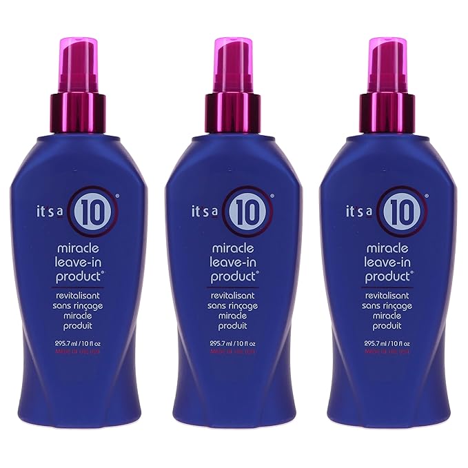 It's a 10 Haircare Miracle Leave-In product, 10 fl. oz. (Pack of 3)
