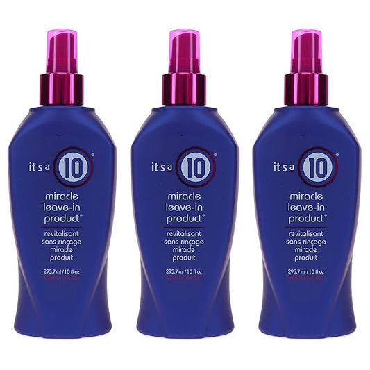 It's a 10 Haircare Miracle Leave-In product, 10 fl. oz. (Pack of 3)