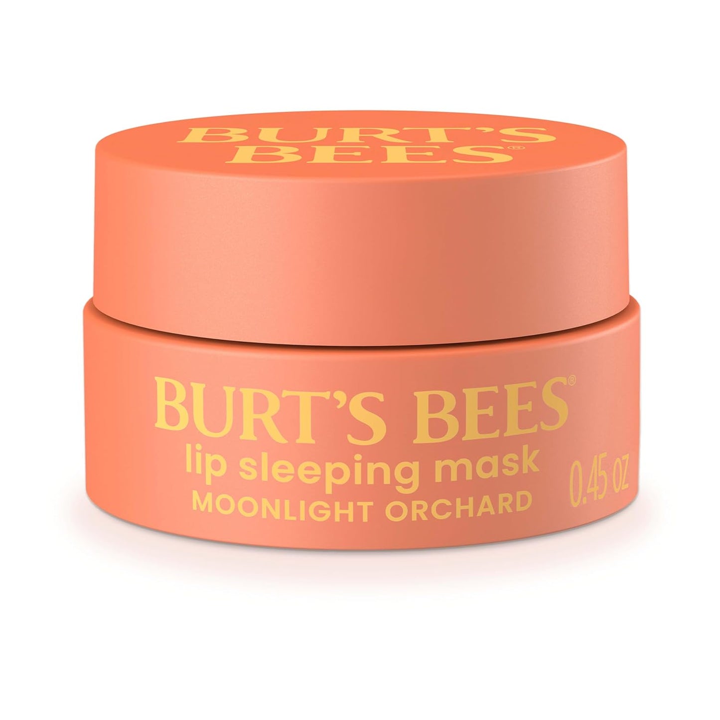 Burt’s Bees Moonlight Orchard Lip Sleeping Mask, With Hyaluronic Acid and Squalane Moisturizer To Instantly Hydrate Lips, Overnight Mask, Treatment, 0.45 oz.