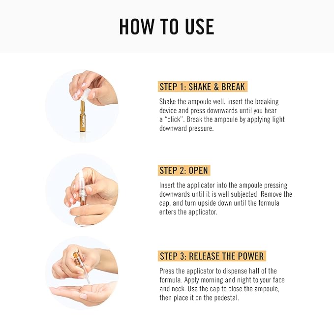 laCabine Pure Retinol Ampoule Serum with pure retinol for a youthful radiance and a renewed skin