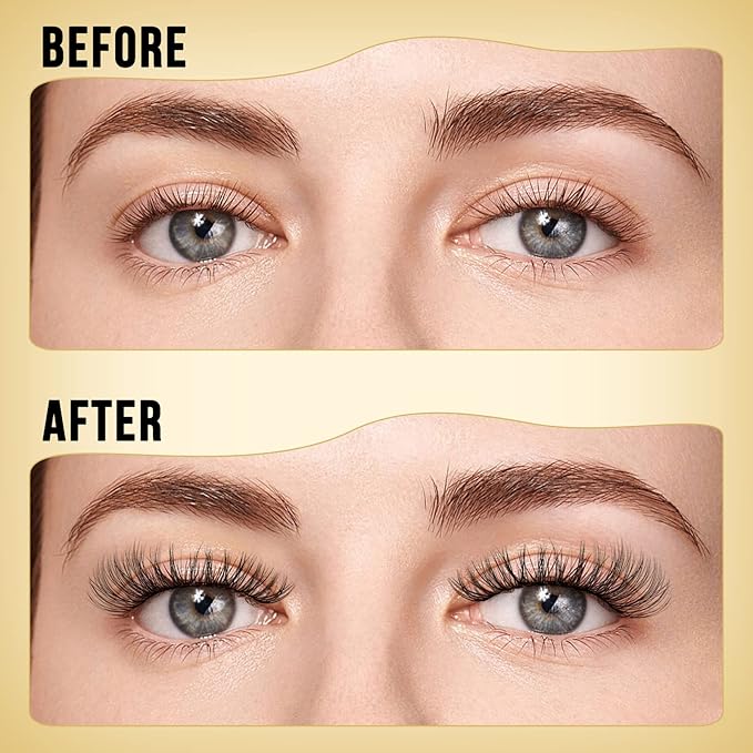 QUEWEL Lash Clusters 320Pcs Cluster Lashes 20D C Curl Lash Cluster Eyelash Extensions Mix12-18mm Individual Eyelashes Clusters Wispy Lash Clusters Thin Band Soft to Use at Home (20D C Mix12-18)