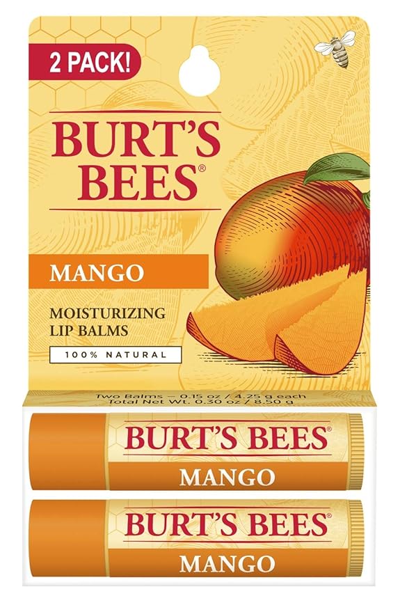 Moisturizing Lip Balms 2 Pack - Mango 2/0.15 Ounce (4.25 g) Balm
