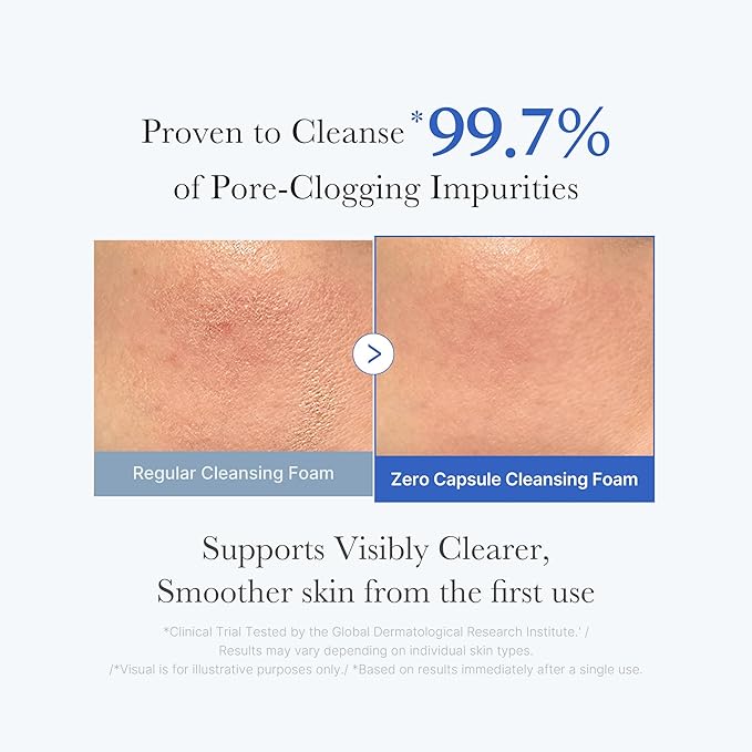 medicube Cleansing Texture Trio: Zero Foam and Zero Pore Clear Blue Capsule Facial Deep Cleanser and PDRN Marshmallow Whip Cleanser | Korean Skincare, Skincare Sets, Cleanser Gift Set