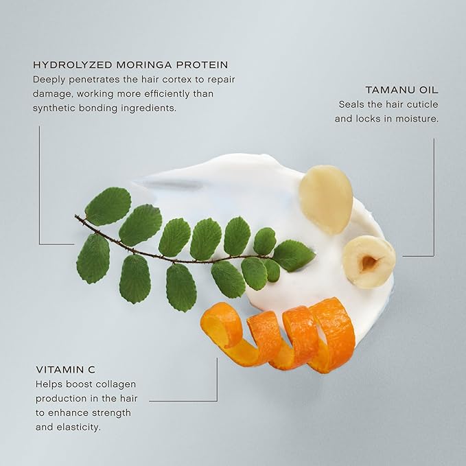 INNERSENSE Organic Beauty - Repair Hair Mask | Strengthen, Fortify, Smooth | Non-Toxic, Cruelty-Free, Clean Haircare (2 pack - 2 fl oz | 59.1 mL each)