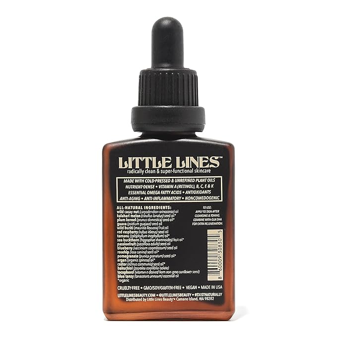 Botanical Bakuchiol Face Oil Serum | Holistic Retinol Alternative | Waterless blend of 17 botanicals | Anti-Aging Natural Skin Care For Fine Lines & Wrinkles | Hydrating & Brightening