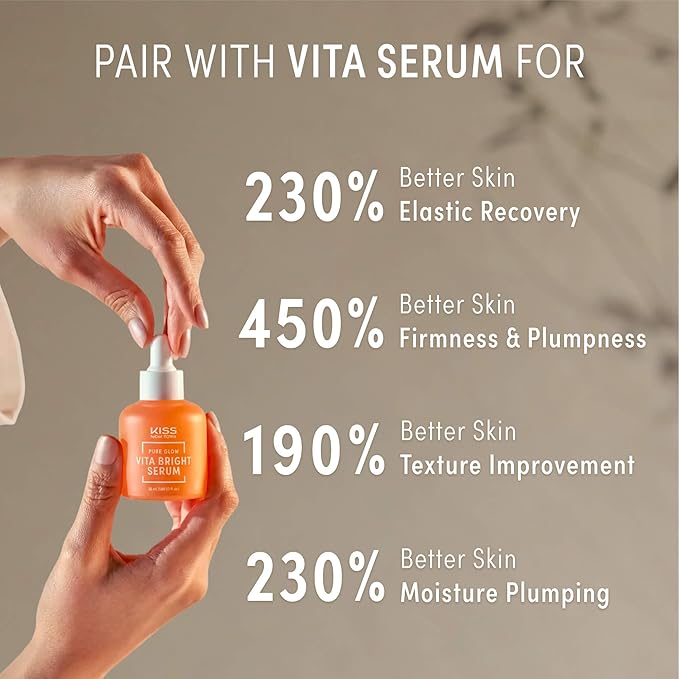 KISS NEW YORK GLOWNIC27 Facial Beauty Device, Microcurrent Glass Glow Skin Booster for Enhancing Korean Skin Care Absorption and Ability to Lift, Improves Hydration Barrier, Elasticity, Even Tone