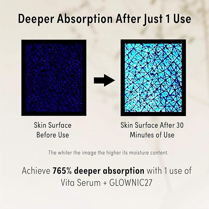 KISS NEW YORK GLOWNIC27 Facial Beauty Device, Microcurrent Glass Glow Skin Booster for Enhancing Korean Skin Care Absorption and Ability to Lift, Improves Hydration Barrier, Elasticity, Even Tone