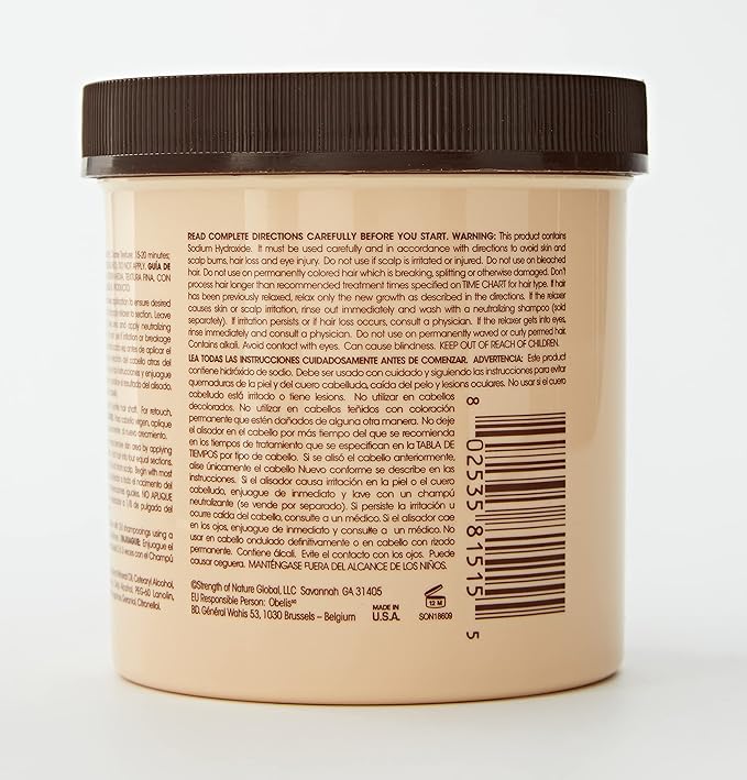 TCB No Base Creme Hair Relaxer with Protein and DNA Super 15.oz