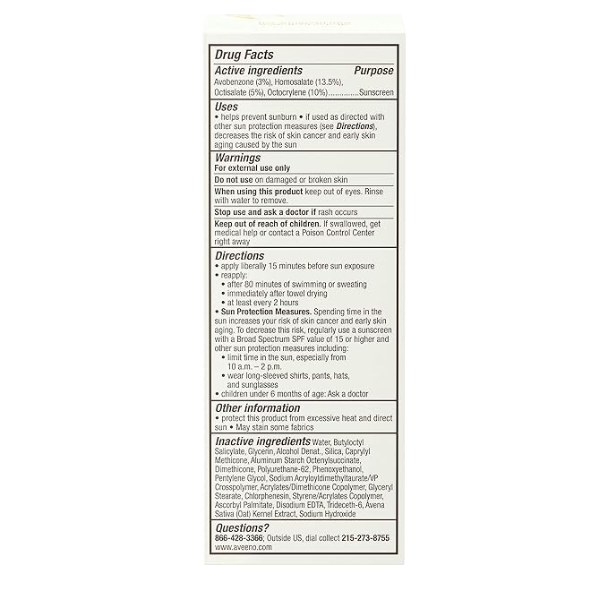 Aveeno Protect + Hydrate Face Sunscreen, SPF 60 Broad Spectrum, for Sensitive Skin, Travel Size, Water Resistant (80 minutes), Paraben, Oxybenzone & Oil Free, 2 fl oz