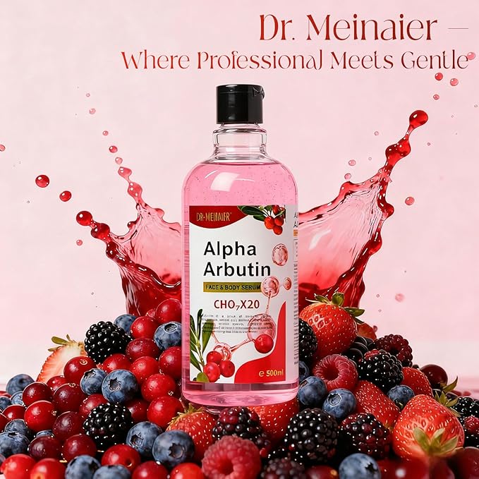 Dr. Meinaier Alpha Arbutin Serum | Daily Face & Body Hydration for Smooth, Healthy-Looking Skin (Alpha ArbutinX2)